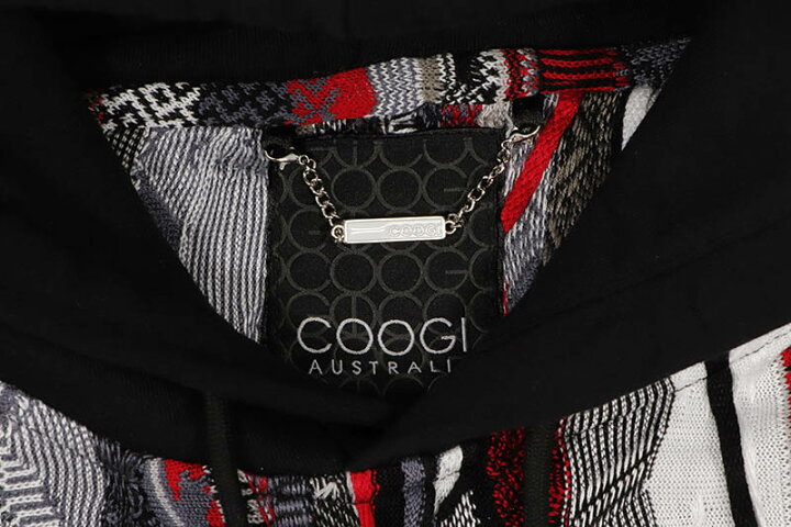 楽天市場】COOGI LINK FLEECE HOODY (CG-KT-069:BLACK)クージー/ニット 