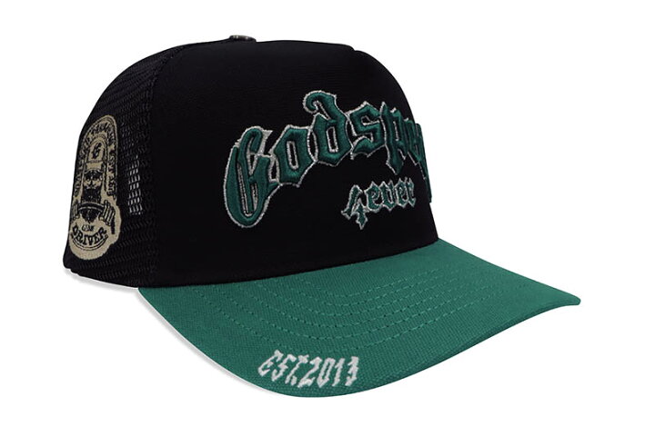 楽天市場】GODSPEED NEW YORK GS FOREVER TRUCKER HAT (BLACK/GREEN 