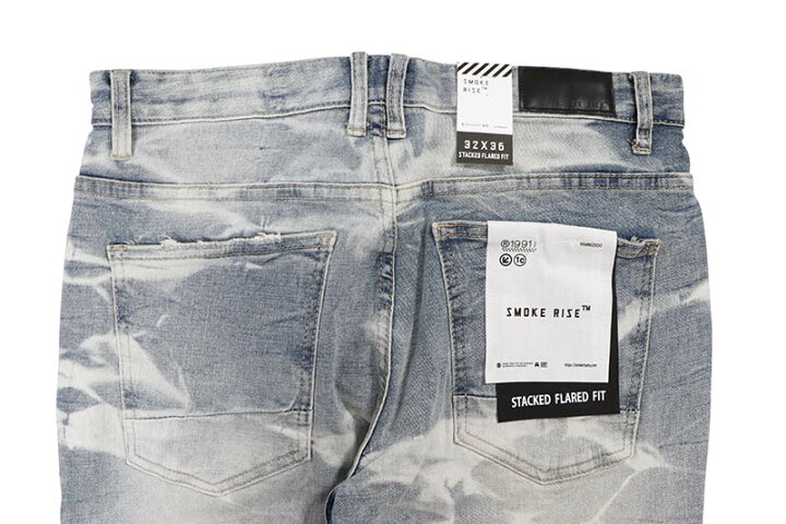 楽天市場】SMOKE RISE ESSENTIAL DENIM JEANS (JP23608:HUNTER BLUE 