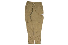 PRO CLUB COMFORT METALLIC NYLON CARGO PANT (KHAKI) 15PC0506プロクラブ/ナイロンカーゴパンツ/カーキ