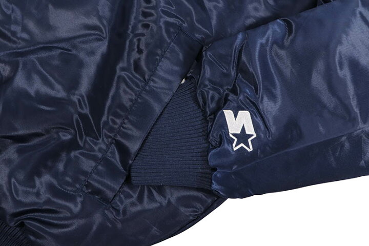 楽天市場】STARTER NEW YORK YANKEES VARSITY SATIN FULL-SNAP JACKET 