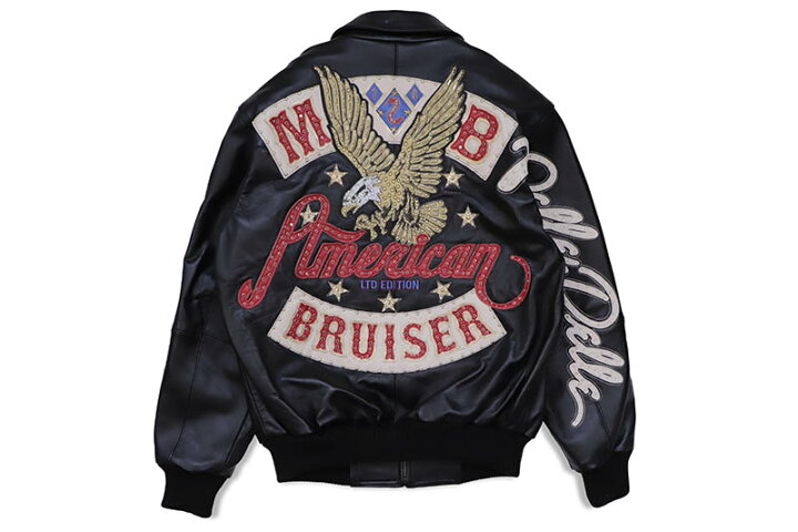 楽天市場】Pelle Pelle AMERICAN BRUISER PLUSH (423-37467-BLK:BLACK 