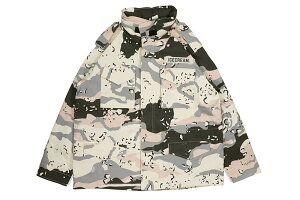 ICECREAM DESSERT CAMO JACKET (431-9400:WHISPER WHITE)�A�C�X�N���[��/�~���^���[�W���P�b�g/�f�U�[�g�J��