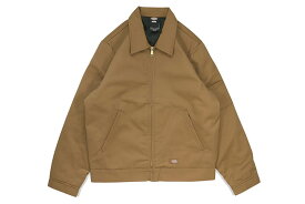 DICKIES INSULATED EISENHOWER JACKET (TJ15WSD:BROWN DUCK)ディッキーズ/ワークジャケット/ブラウン