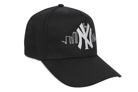 CROWN KINGS NY SKYLINE SNAPBACK CAP (BLACK/WHITE)クラウンキングス/スナップバックキャップ/ブラックワイト