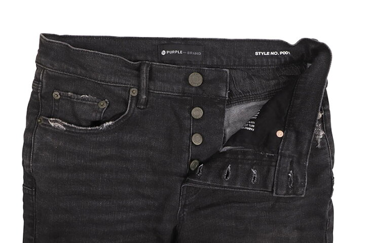 楽天市場】PURPLE BRAND LOW RISE SKINNY JEAN (P001-BOS:BLACK 