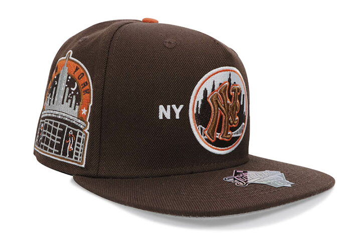 楽天市場】TWNTY TWO NY FC SNAPBACK CAP (BROWN)トゥエンティートゥー 