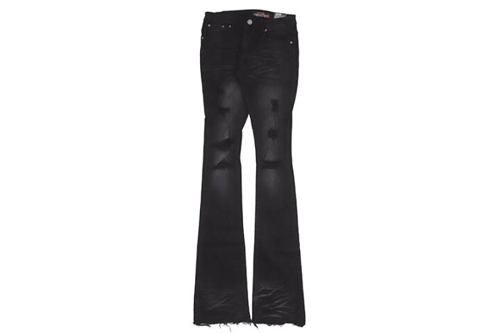 楽天市場】COPPER RIVET SUPER STRETCH STACKED JEANS (333249-BKS 