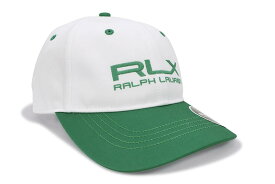 RLX GOLF TWILL SPORT CAP (RH0002-100:WHITE/GREEN)ポロラルフローレン/アールエルエックス/ツイルキャップ/ホワイトグリーン