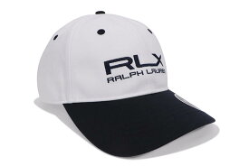 RLX GOLF TWILL SPORT CAP (RH0002-102:WHITE/NAVY)ポロラルフローレン/アールエルエックス/ツイルキャップ/ホワイトネイビー