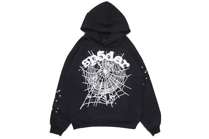 楽天市場】SP5DER OG WEB HOODIE (BLACK)スパイダー/アトランタ 