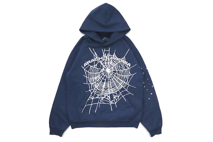 楽天市場】SP5DER ARACH NY PHOBIA HOODIE (NAVY)スパイダー 