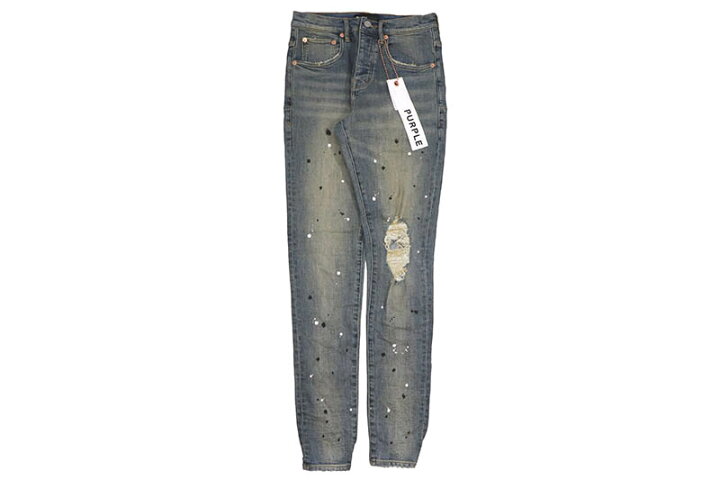 楽天市場】PURPLE BRAND MID RISE SLIM JEAN (P002-MID:MID INDIGO  