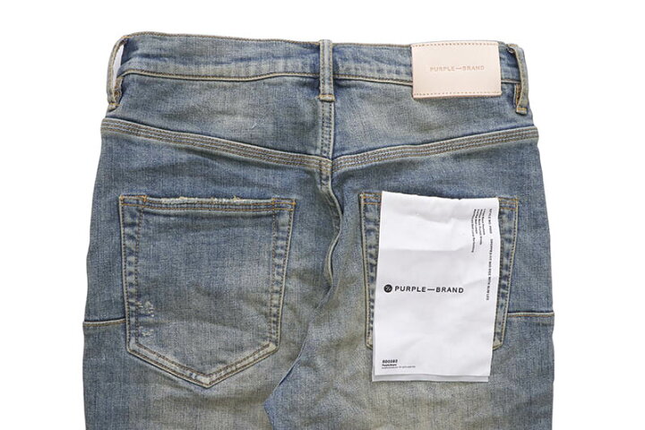 楽天市場】PURPLE BRAND MID RISE SLIM JEAN (P002-MID:MID INDIGO  