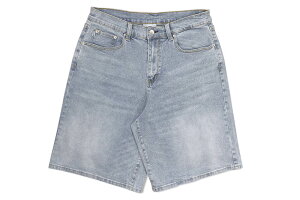 PRO CLUB HEAVYWEIGHT BAGGY FIT DENIM SHORT (LIGHT STONEWASH) 32PC0604�v���N���u/�o�M�[�p���c/�f�j���V���[�g�p���c/���C�g�X�g�[���E�H�b�V��