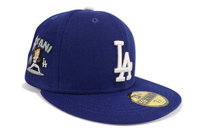 NEW ERA LOS ANGELES DODGERS 59FIFTY FITTED CAP (SHOHEI OHTANI PITCHING SIDE PATCH/BLACK UNDER VISOR/DARK ROYAL) 60595105j[G/tBbebhLbv/MLB/T[XhW[X/Jĕ/_[NC/cou