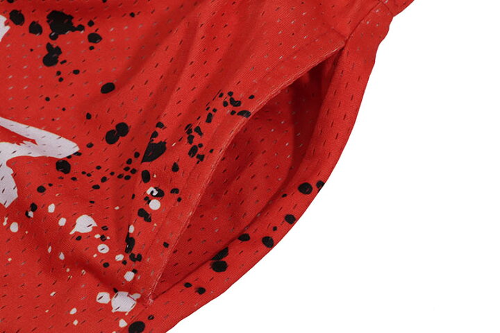 楽天市場】FLOOR 914 FIRE RED SPLATTER SHORTSフロアー・ナインハンド 