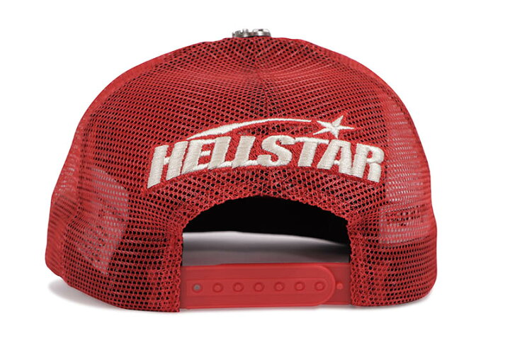楽天市場】HELLSTAR BIG LOGO TRUCKER HAT (RED)ヘルスタースタジオ 