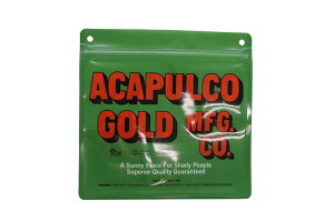 ACAPULCO GOLD SMELL PROOF BAG (COLLAB WITH PAKE)アカプルコゴールド/スメルプルーフバッグ/グリーン