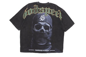 GODSPEED BALACLAVA SZN T-SHIRT (GREY WASH)�S�b�h�X�s�[�h �j���[���[�N/�V���[�g�X���[�u�e�B�[�V���c/�u���b�N �O���[�E�H�b�V��
