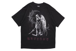 REVENGE SCYTHE TEE (BLACK)xW/V[gX[uTVc/ubN