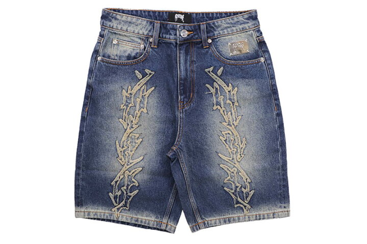 楽天市場】REVENGE THORN DENIM SHORTS (COPPER)リベンジ/デニム 