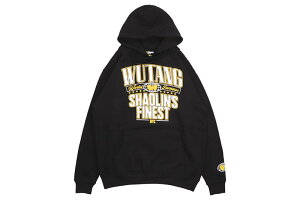 WU-TANG CLAN WUTANG SHAOLIN'S FINEST HOODIE (BLACK)�E�[�^���E�N����/�v���I�[�o�[�t�[�f�B�[/�u���b�N
