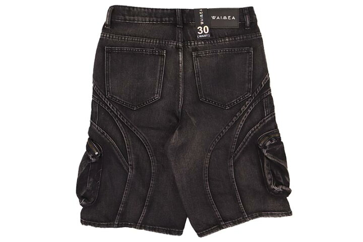 楽天市場】WAIMEA JORTS (M7515D-BK:BLACK WASH)ワイメア/デニム 