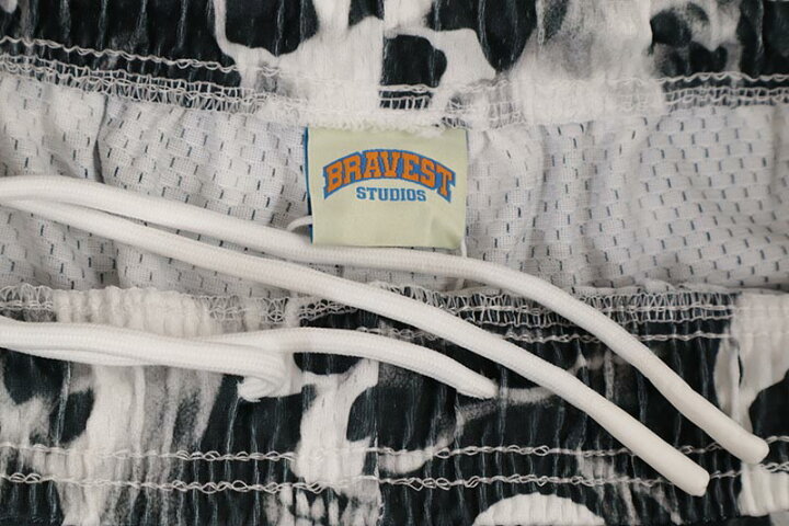 楽天市場】BRAVEST STUDIOS BLACK SKELLY SHORTSブレイベストスタジオ 