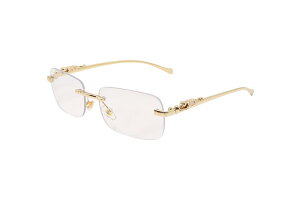 KD EYEWEAR PANTHER LEOPARD RIMLESS SUNGLASSES (CLEAR)PCfB[EACEFA/TOX/IWiP[X/NA