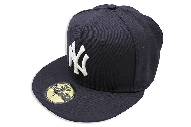 NEW ERA NEW YORK YANKEES 59FIFTY FITTED CAP (OLD  AUTHENTIC/NAVY)ニューエラ/フィッテッドキャップ/MLB/ニューヨークヤンキース/ネイビー/ツバ裏グレー | GROW AROUND  グロウアラウンド
