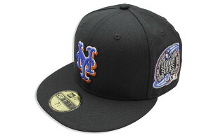 NEW ERA NEW YORK METS 59FIFTY FITTED CAP (2000 SUBWAY SERIES/BLACK) 12551958�j���[�G��/�t�B�b�e�b�h�L���b�v/MLB/�j���[���[�N���b�c/�u���b�N/�c�o���O���[