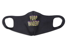 THE SMOKER'S CLUB × PURP INVADERS PROTECTIVE MASK (LOGO BLACK)ザスモーカーズクラブ/マスク/ブラック