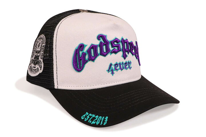楽天市場】GODSPEED GS FOREVER TRUCKER HAT (WHITE/BLACK/PURPLE
