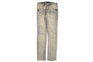 WAIMEA SKINNY JEANS WITH MINIMAL RIPS (M8235D:BLEACH WASH)���C���A/�f�j���p���c/�u���[�`�E�H�b�V��