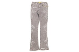 GUAPI SMOKE GREY DISTRESSED CROSS DENIM (569SGDCD)OAs/fjpc/O[