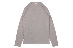 AVIREX DAILY RIB L/S CREW NECK T-SHIRT (783-4930019-020:GRAY) 6153481-014�A�r���b�N�X/�����O�X���[�uT�V���c/�O���[