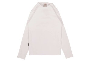 AVIREX DAILY RIB L/S CREW NECK T-SHIRT (783-4930019-030:WHITE) 6153481-001�A�r���b�N�X/�����O�X���[�uT�V���c/�z���C�g