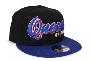 NEW ERA NEW YORK METS 9FIFTY SNAPBACK CAP (QUEENS THE 7 LINE PATCH/GREY UNDER VISOR/BLACK ROYAL)�j���[�G��/�X�i�b�v�o�b�N�L���b�v/�j���[���[�N���b�c/�c�o���O���[/�u���b�N ���C�����u���[