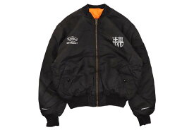 BRAVEST STUDIOS SOCCER BOMBER JACKET (BLACK)ブレイベストスタジオ/ボンバージャケット/ブラック