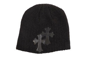 ADVANCE LOW GAUGE CROSS PATCH BEANIE (BLACK) ARS-5006�A�h�o���X/�N���X�p�b�`/�j�b�g�L���b�v/�u���b�N