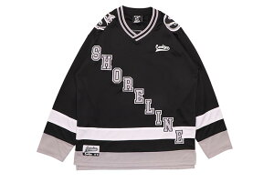 COOKIES X SHORELINE MAFIA THIN ICE HEAVY MESH HOCKEY JERSEY (BLACK) CM254KLT03�N�b�L�[�Y/�V���A���C���}�t�B�A/�z�b�P�[�W���[�W�[�V���c/�u���b�N