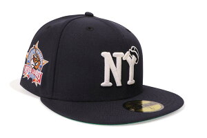 NEW ERA NEW YORK BLACK YANKEES 59FIFTY FITTED CAP (DISCOVER GREATNESS SIDE PATCH/KELLY UNDER VISOR/NAVY) 70947804�j���[�G��/�t�B�b�e�b�h�L���b�v/MLB/�j���[���[�N�u���b�N�����L�[�X/�c�o���P���[�O���[��/�l�C�r�[