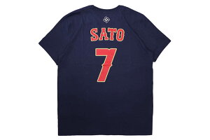 NIKE 2026 WBC JAPAN NATIONAL BASEBALL TEAM T-SHIRT (TERUAKI SATO/MIDNIGHT NAVY)�i�C�L/���W���p��/�����P���I��/2026���[���h�x�[�X�{�[���N���V�b�N/WBC/�싅/�V���[�g�X���[�uT�V���c/�~�b�h�i�C�g�l�C�r�[