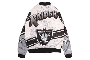 CHALK LINE LAS VEGAS RAIDERS FANIMATION SATIN JACKET (CL23LV000)�`���[�N���C��/�T�e���W���P�b�g/���X�x�K�X���C�_�[�X/�u���b�N