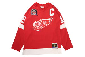 MITCHELL & NESS POWER PLAY PLAYER JERSEY (DETROIT REDWINGS/1996-97:STEVE YZERMAN/#19/RED) JY9015�~�b�`�F��&�l�X/�t�b�g�{�[���W���[�W�[/�f�g���C�g���b�h�E�B���O�X/���b�h