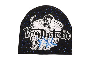 VON DUTCH x YOUNG THUG YSL BEANIE (BLACK)���H���_�b�`/�����O�T�O/�R���{���[�V����/�r�[�j�[/�j�b�g�L���b�v/�u���b�N ���C���X�g�[��