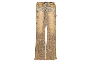 KINDRED RHINESTONE DOUBLE KNEE STACKED FIT PANTS (KD2213P:VEGAS)�J�C���h���b�h/�X�^�b�N�h�p���c/�f�j���p���c/�x�K�X�S�[���h ���C���X�g�[��