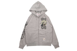 PRO CLUB X MISTER CARTOON CLOCKWORK ZIP-UP HOODIE (HEATHER GRAY) PCT3002B�v���N���u/�~�X�^�[�J�[�g�D�[��/�W�b�v�A�b�v�t�[�f�B�[/�����Y/���f�B�[�X/�V���v��/�A�����J�T�C�Y/�傫���T�C�Y/�������/����/
