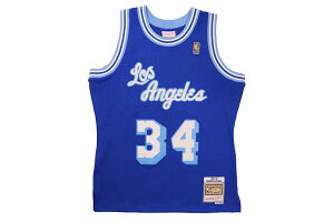 MITCHELL & NESS SWINGMAN JERSEY (LOS ANGELES LAKERS/THROWBACK/SHAQUILLE O'NEAL/#34/1996-97:ROYAL) SMJYAC18013�~�b�`�F��&�l�X/�o�X�P�b�g�{�[���W���[�W/���T���[���X���C�J�[�Y/���C����
